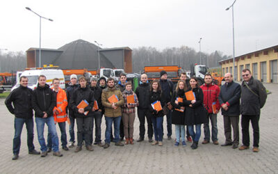 MOSTOWCY Z WIZYTĄ U DROGOWCÓW