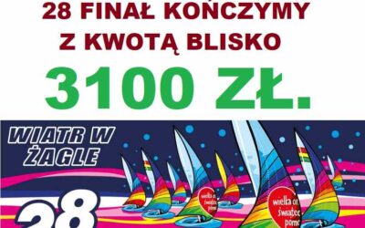ZAKOŃCZYLIŚMY SUKCESEM NASZE WSPÓLNE GRANIE Z WOŚP