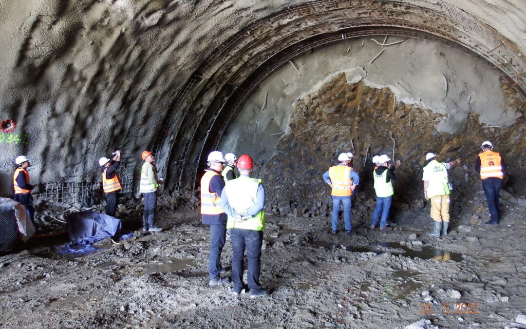 WYCIECZKA TECHNICZNA NA BUDOWĘ TUNELU ORAZ ŚWIĘTOWANIE DNIA MOSTOWCA W ŻYWCU