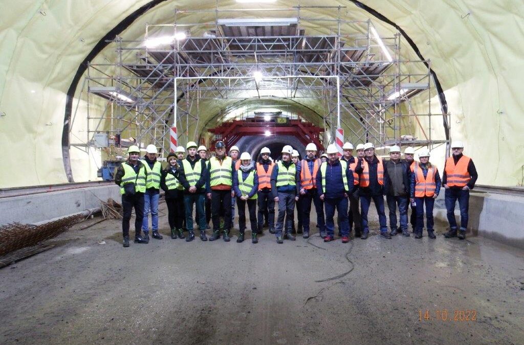 WYCIECZKA TECHNICZNA NA BUDOWĘ TUNELI W CIĄGU DROGI S3 ORAZ SKY BRIDGE W CZECHACH